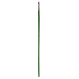 Blick Economy Sable Brush - Flat, Long Handle, Size 0