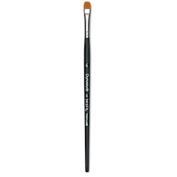 Dynasty Finest Golden Synthetic Brush - Filbert, Size 6