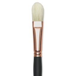 Blick Masterstroke Interlocking Bristle Brush - Filbert, Long Handle, Size 10