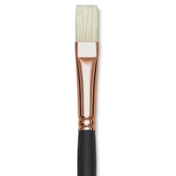 Blick Masterstroke Interlocking Bristle Brush - Flat, Long Handle, Size 8