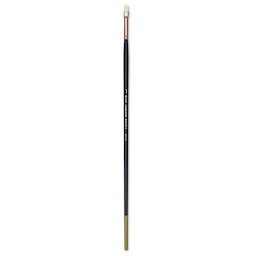 Blick Masterstroke Interlocking Bristle Brush - Bright, Long Handle, Size 1