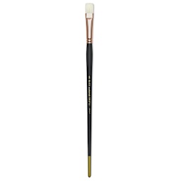 Blick Masterstroke Interlocking Bristle Brush - Bright, Long Handle, Size 8
