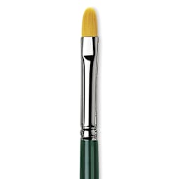 Da Vinci Nova Brush - Filbert, Long Handle, Size 8 close up