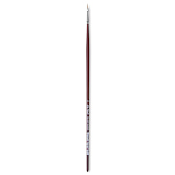 Da Vinci Kolinsky Red Oil Sable Brush - Filbert, Long Handle, Size 1