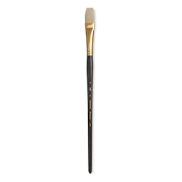 Princeton Series 6300 Dakota Synthetic Bristle Brush - Flat, Long Handle, Size 10