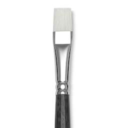 Blick Studio Synthetic Brush - Bright, Long Handle, Size 12, close-up
