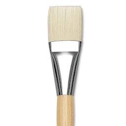 Da Vinci Top Acryl Synthetic Brush - Bright, Long Handle, Size 35 close up