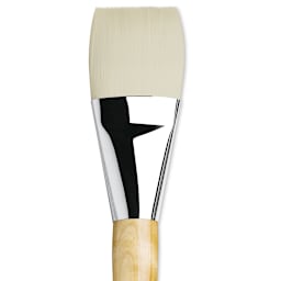 Da Vinci Top Acryl Synthetic Brush - Bright, Long Handle, Size 50 close up