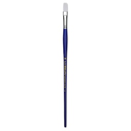Blick Scholastic Wonder White Brush - Flat, Long Handle, Size 14