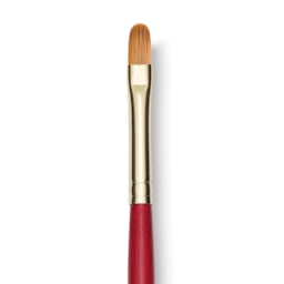 Princeton Synthetic Sable Brush - Filbert, Long Handle, Size 8