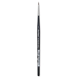 Da Vinci Casaneo Synthetic Squirrel Watercolor Brush - Round, Size 1, Short Handle, Synthetic