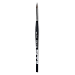 Da Vinci Casaneo Synthetic Squirrel Watercolor Brush - Round, Size 6, Short Handle, Synthetic