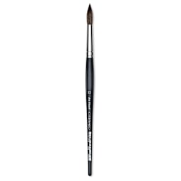 Da Vinci Casaneo Synthetic Squirrel Watercolor Brush - Round, Size 12, Short Handle, Synthetic