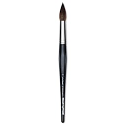 Da Vinci Casaneo Synthetic Squirrel Watercolor Brush - Round, Size 24, Short Handle, Synthetic