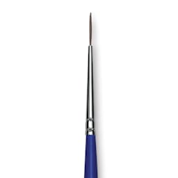 Blick Scholastic Red Sable Brush - Script, 4/0 close up