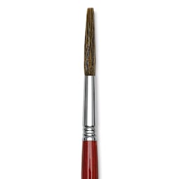 Escoda Light Ox Hair Long Highliner Brush - Round Square, Size 0