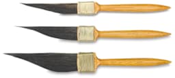 Luco Kazan Squirrel Stripers - 3 Widths of Stripers shown horizontally

