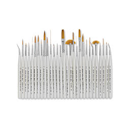 Silver Brush Ultra-Mini Brush Set - Set of 29