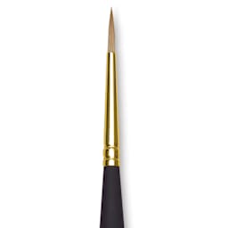 Princeton Mini Brush - Round, Mini Handle, Size 2, close-up