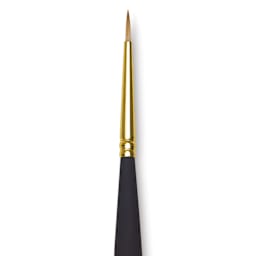 Princeton Mini Brush - Round, Mini Handle, Size 0, close-up