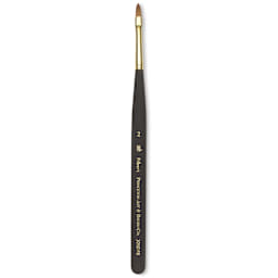 Princeton Mini Brush - Filbert, Mini Handle, Size 2