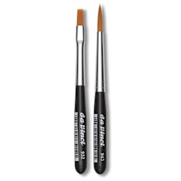 Da Vinci Nova XS Synthetic Brushes, laid out