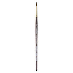 Da Vinci Harbin Kolinsky Brush - Sharp Round, Short Handle, Size 3