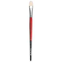 Da Vinci Maestro 2 Hog Bristle Brush - Short Filbert, Long Handle, Size 10