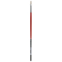Da Vinci Maestro 2 Hog Bristle Brush - Flat, Long Handle, Size 3
