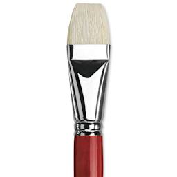 Da Vinci Maestro 2 Hog Bristle Brush - Bright, Long Handle, Size 20 close up