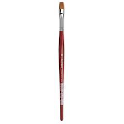 Da Vinci Cosmotop Spin Brush - Flat, Short Handle, Size 10