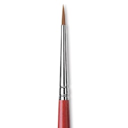 Da Vinci Cosmotop Spin Brush - Round, Short Handle, Size 0 close up