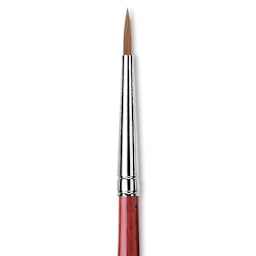 Da Vinci Cosmotop Spin Brush - Round, Short Handle, Size 2 close up