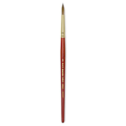 Blick Master Kolinsky Sable Brush - Pointed Round, Short Handle, Size 8