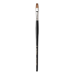 Da Vinci Maestro Kolinsky Brush - Flat, Short Handle, Size 10
