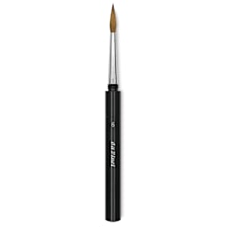 Da Vinci Maestro Kolinsky Brush - Travel Round, Short Handle, Size 6