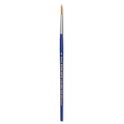 Blick Scholastic Short Handle Golden Taklon Brush - Round, Size 4