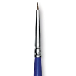 Blick Scholastic Ox Brush - Round, Short Handle, Size 3/0 close up