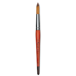 Raphael Golden Kaerell Brush - Pointed Round, Short Handle, Size 14