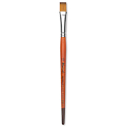 Raphael Golden Kaerell Brush - Flat, Short Handle, Size 10