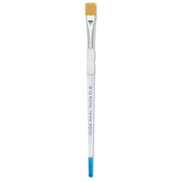 Royal & Langnickel Soft Grip Golden Taklon Brush - Shader, Short Handle, Size 12