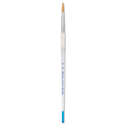 Royal & Langnickel Soft Grip Golden Taklon Brush - Round, Short Handle, Size 6