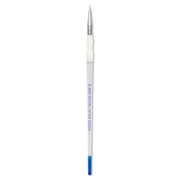 Royal & Langnickel Soft Grip Golden Taklon Brush - Short Liner, Short Handle, Size 20/0