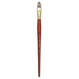 Blick Master Synthetic Brush - Filbert, Long Handle, Size 18