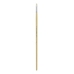 Blick Academic Bristle Brush - Flat, Long Handle, Size 4