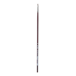 Da Vinci Black Sable Brush - Bright, Long Handle, Size 2