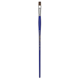 Blick Scholastic Red Sable Brush - Bright, Long Handle, Size 12