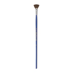 Blick Scholastic Red Sable Brush - Fan, Long Handle, Size 2