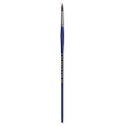 Blick Scholastic Red Sable Brush - Round, Long Handle, Size 8