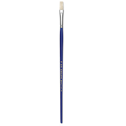 Blick Scholastic White Bristle Brush - Flat, Size 10